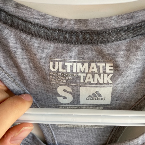 Adidas Grey to Purple Fade Tank Top - Picture 3 of 4